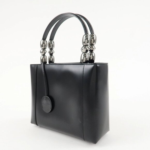 ❤️Authentic Christian Dior Enamel Leather Maris Pearl Hand Bag❤️ - Picture 2 of 16